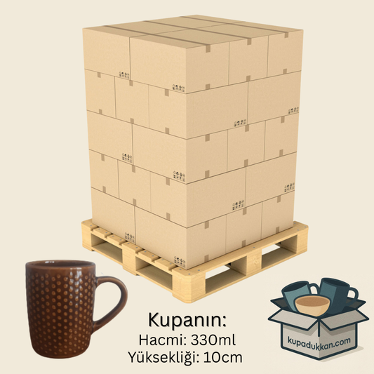 CELIA PORSELEN DOT KUPA - 330ml