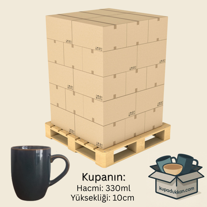 BULUT PORSELEN KUPA - 330ml