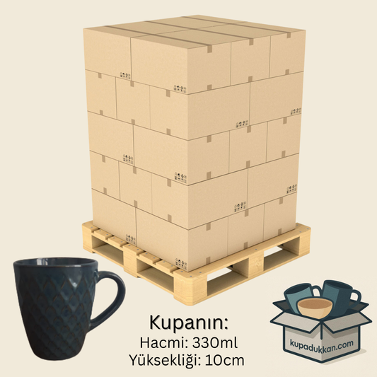 LYRA PORSELEN DIAMOND KUPA – 330 ml