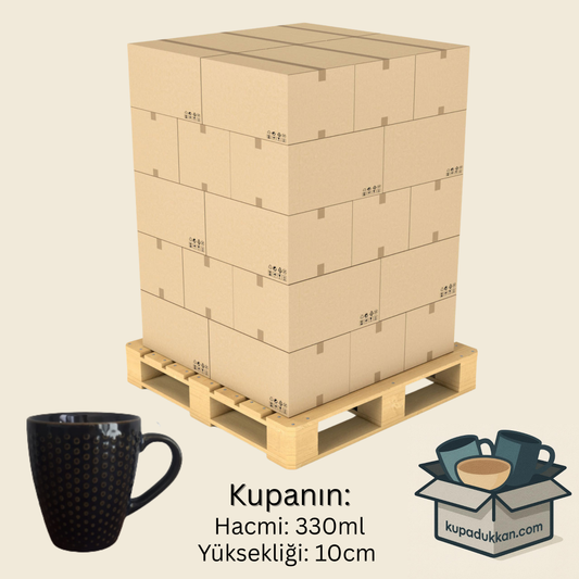LYRA PORSELEN  DOT  KUPA  - 330ml